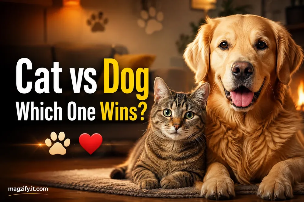 Cat vs Dog: Which Pet Is Actually Better for Your Life?