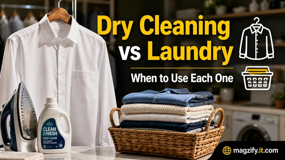Dry Cleaning vs Laundry: When to Use Each One