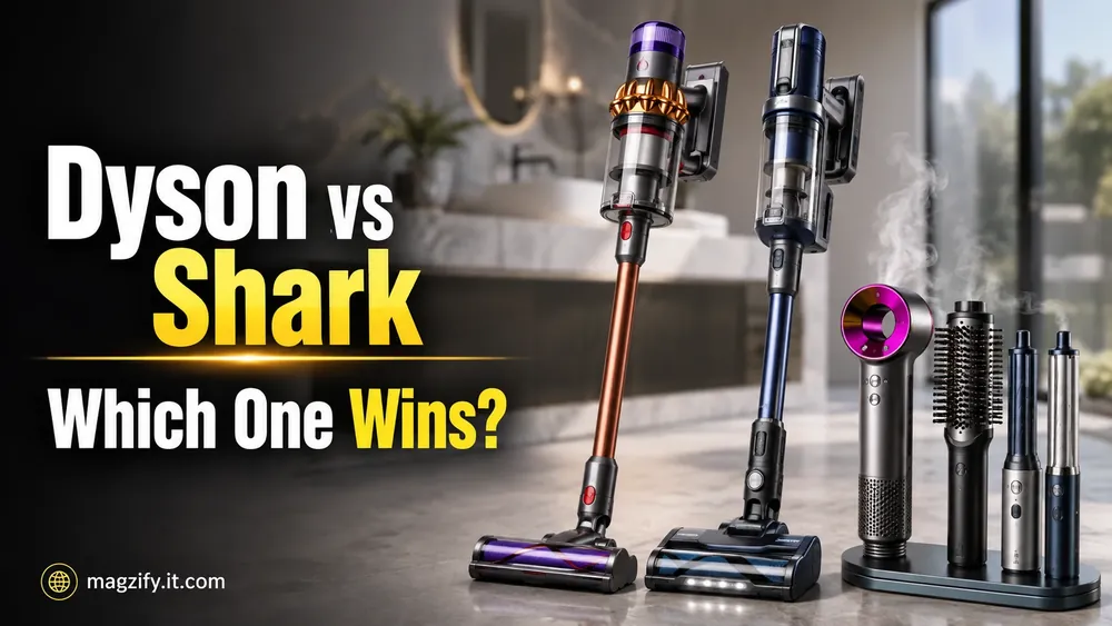 Dyson vs Shark: Which one fits your floors and hair?