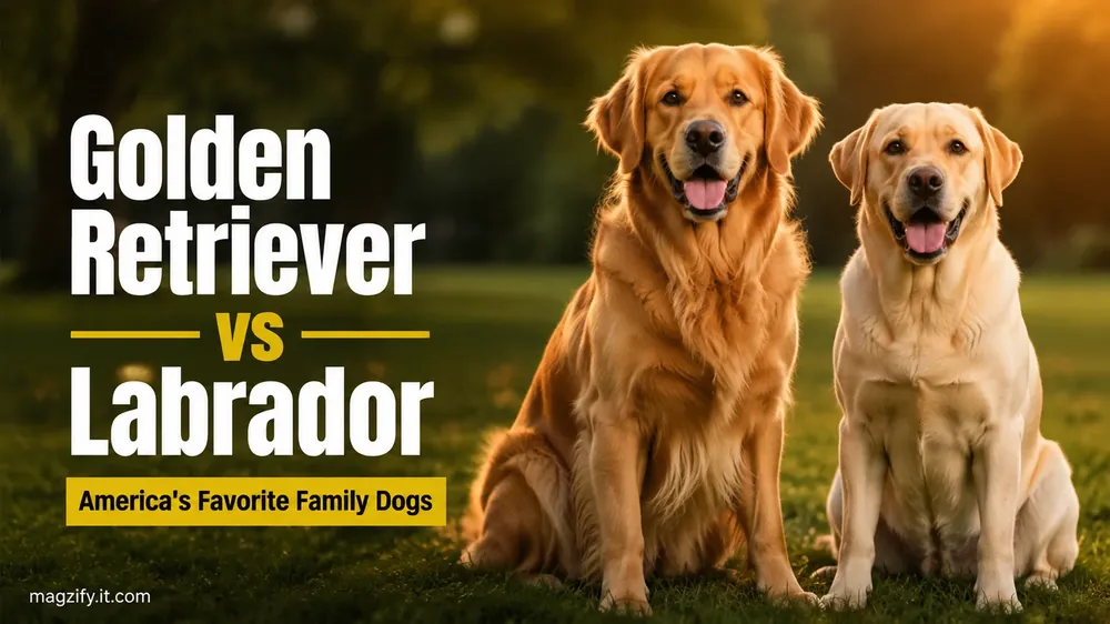 Golden Retriever vs Labrador: Which is the right dog for you?