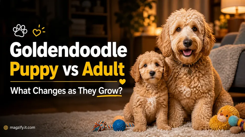 Goldendoodle Puppy vs Adult: What Changes as They Grow?