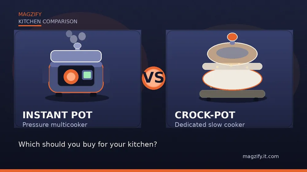 Instant Pot vs Crock Pot: Which Should You Buy for Your Kitchen?