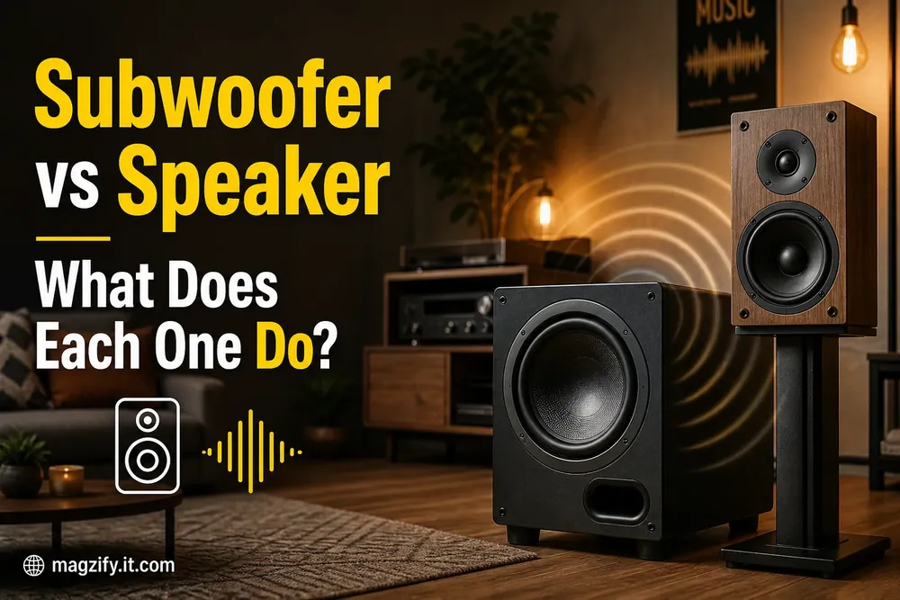 Subwoofer vs Speaker: What Does Each One Do?