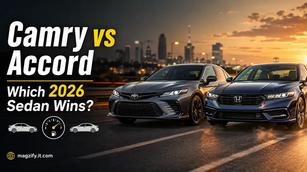 Toyota Camry vs Honda Accord: Which 2026 sedan should you buy?
